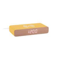 Budík Retro Flat LED Karlsson KA6039BY, 8cm
